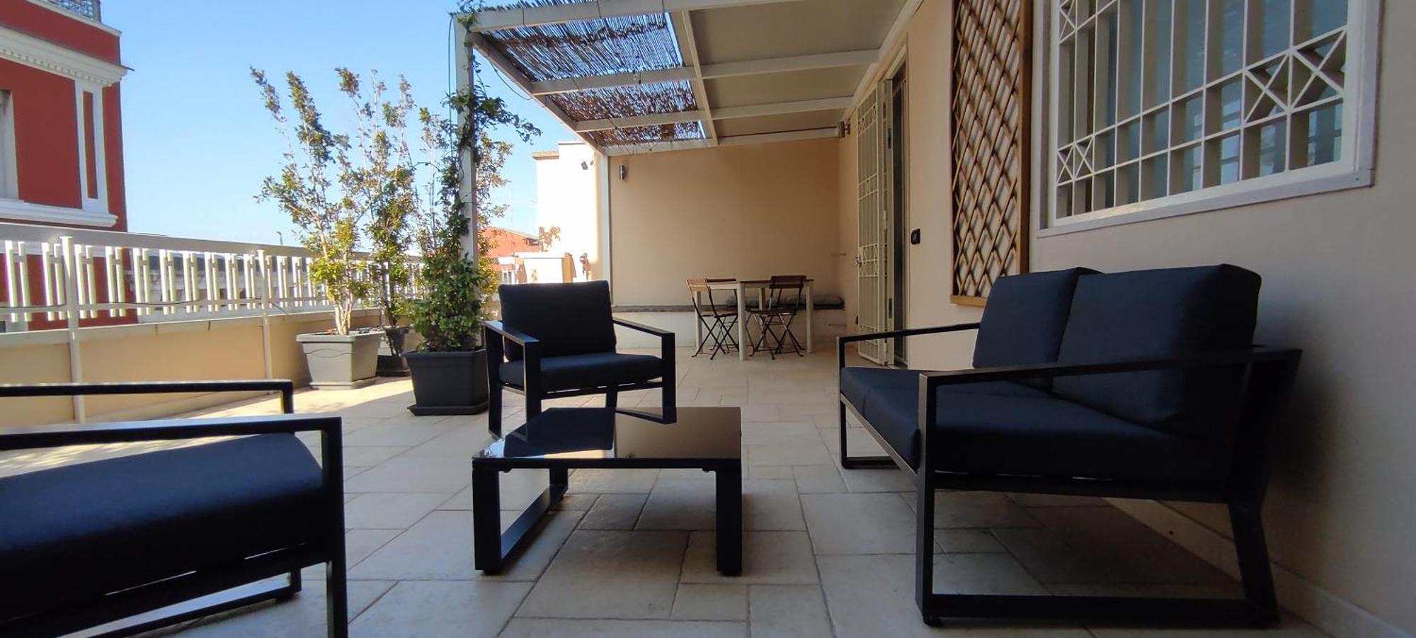 Just Here Apartments - La terrazza Bari Esterno foto